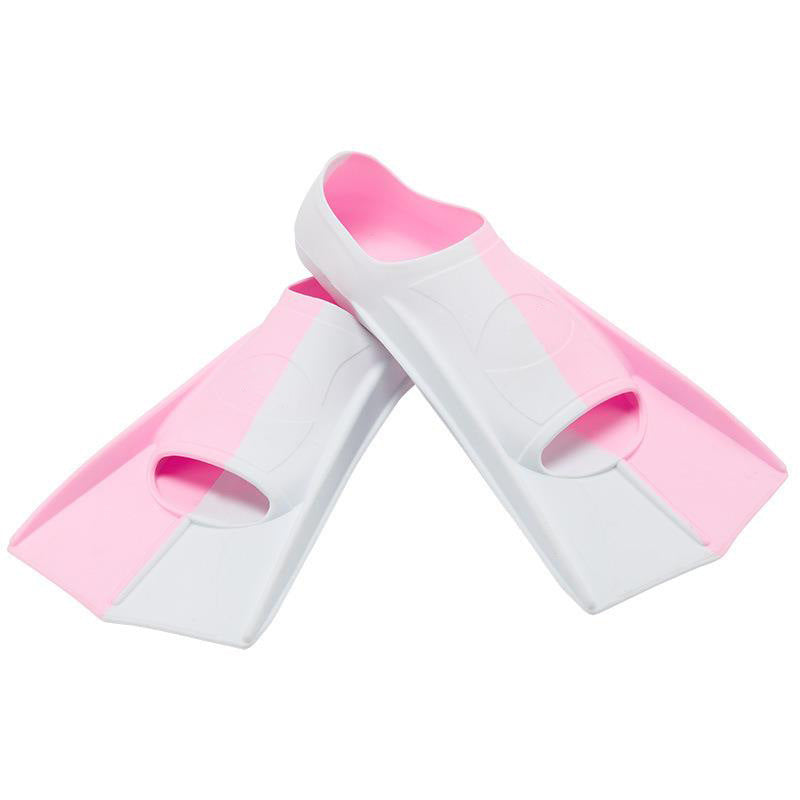 Swimming Fins for Men and Women Freestyle Breaststroke Silicone Short Fins for Adults and Kidsren Professional Lightweight Diving Training Feet