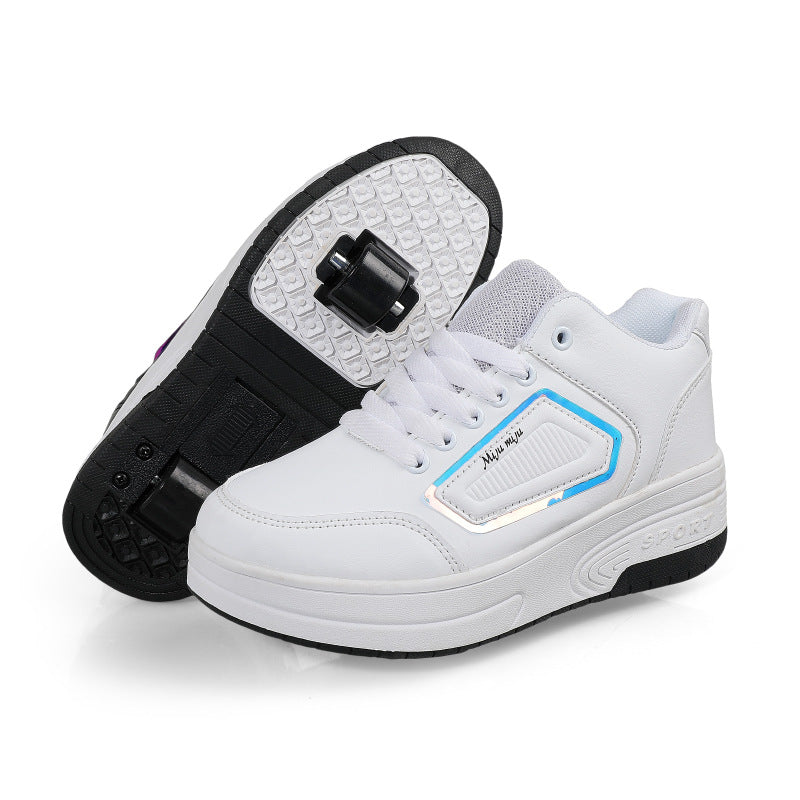 heelloo shoes roller skates shoes youth multifunctional adult flying roller shoes wholesale