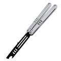 Factory Direct Sales Shark Butterfly Practice Knife Shaft Set Safety Version Fancy Training Knife Bottle Opener Unedged