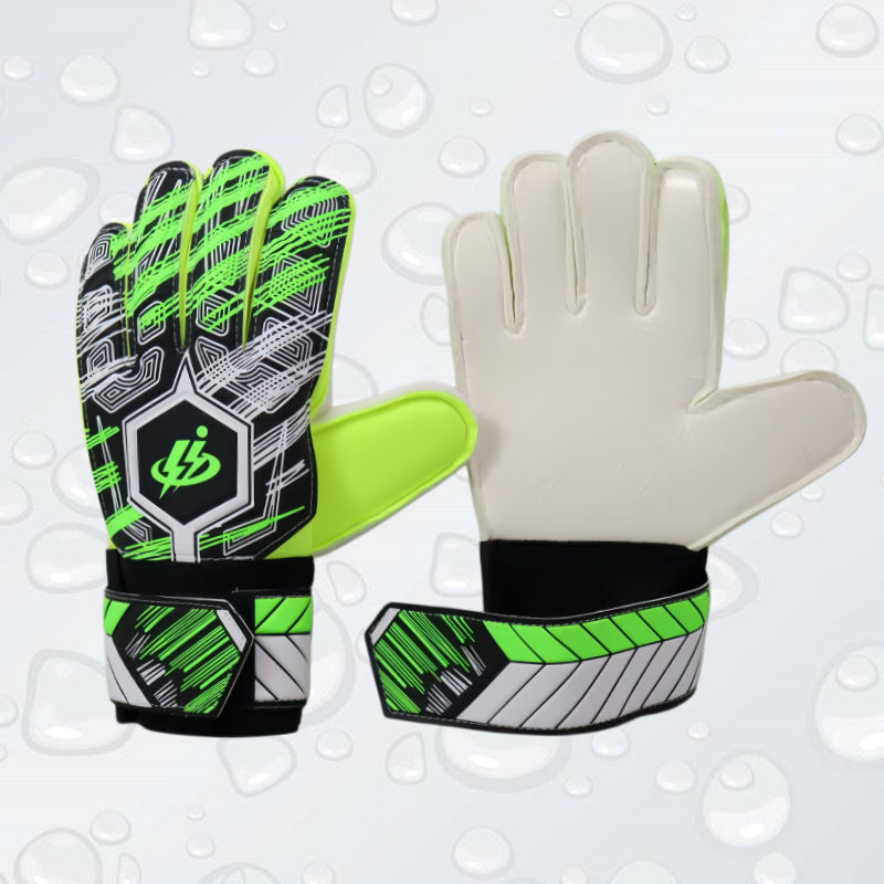 Football goalkeeper gloves children's adult training game thickened latex wear-resistant fingerguard manufacturers supply