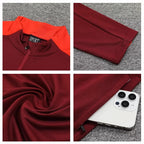 Football Training Clothing suit Men's Jersey Long Sleeve Winter Competition Team Clothing Adult Children's Jersey appearance uniform Football uniform