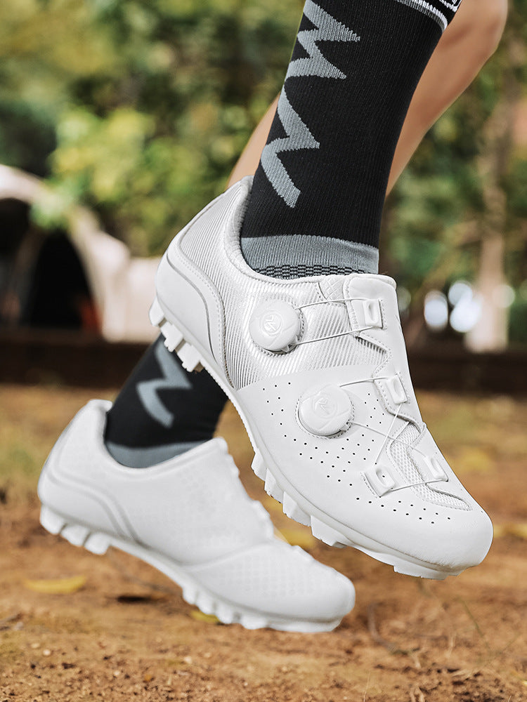 New Color Scheme Road Cycling Shoes, Outdoor Shoes with Locks, Mountain Biking Shoes, Power-Assisted Cycling Shoes, Summer Casual Non-Slip Shoes