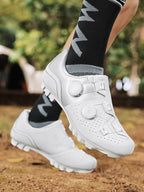 New Color Scheme Road Cycling Shoes, Outdoor Shoes with Locks, Mountain Biking Shoes, Power-Assisted Cycling Shoes, Summer Casual Non-Slip Shoes