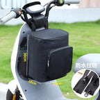 Cross-border Electric Car Helmet Hanging Bag Large Battery Car Waterproof Front Pocket Yadi Emma Artifact Raincoat Storage