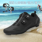 Factory First-Hand Supply Cross-Border Road Cycling Lock Shoes Bicycle Shoes with Lock Pedal Self-Locking Shoes Outdoor Cycling Bicycles