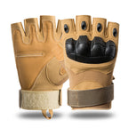 Tactical Gloves for Men, Sports Outdoor Mountaineering Combat Protection, Military Training, Wear-Resistant Cycling Gloves, Half-Finger Cross-Border