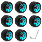 Double-row roller skates wear-resistant carpool four-wheel skates high hardness speed pulley roller skates skateboard universal Pu wheel