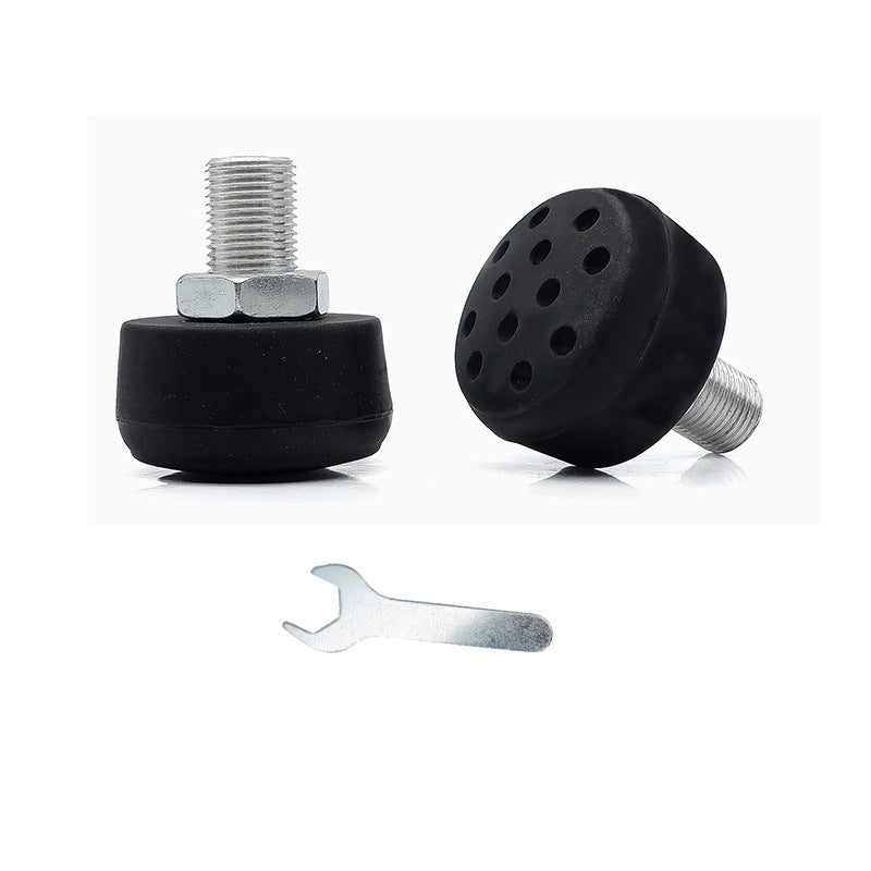 Double Row skates brake four-wheel roller skates adjustable round rubber brake head roller skates accessories stable brake