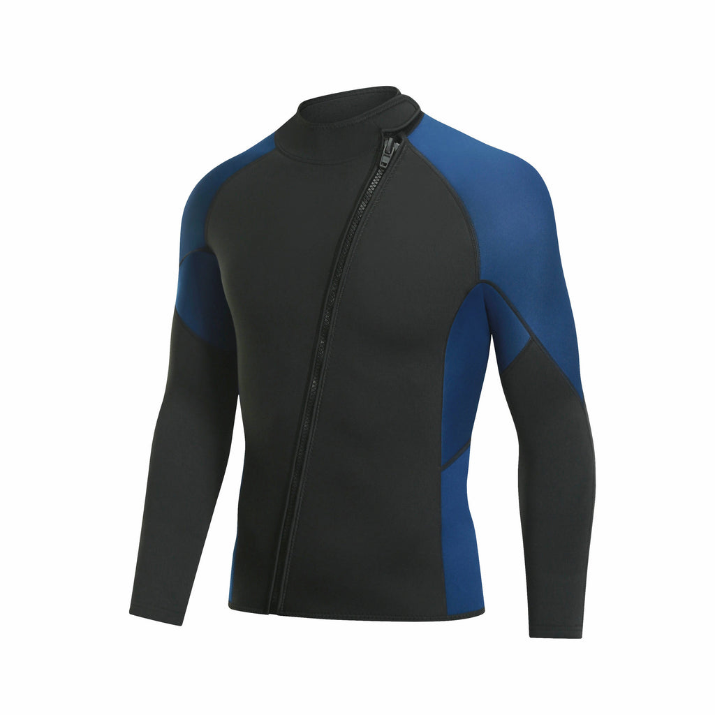Cross-border Split 3mm Diving Suit Cold-proof Surfing Long Sleeve Sun-proof Snorkeling Surfing Jellyfish Suit Cold-proof Warm Swimsuit