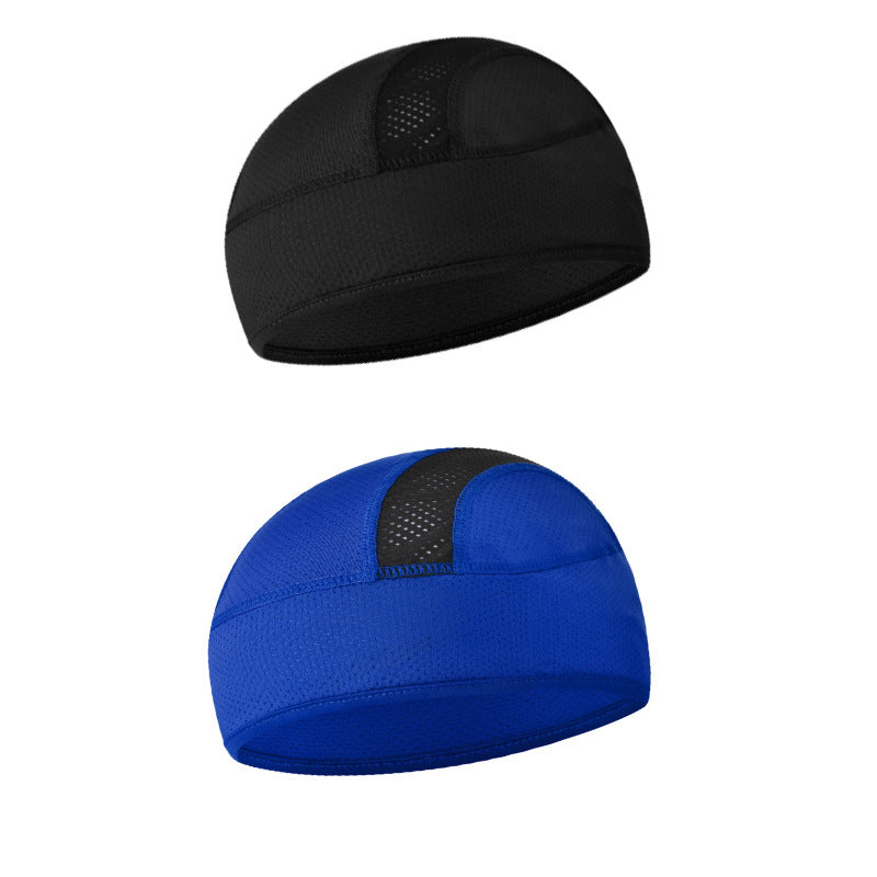 Summer Cycling Cap Mesh Cap Bicycle Motorcycle Helmet Lined Beanie Sweat-Absorbent and Quick-Drying Amazon Hot