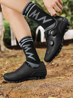 New Color Scheme Road Cycling Shoes, Outdoor Shoes with Locks, Mountain Biking Shoes, Power-Assisted Cycling Shoes, Summer Casual Non-Slip Shoes