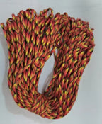 7-core 4mm umbrella rope polypropylene fiber multi-function mountaineering paratrooper traction rope life-saving equipment fixed safety umbrella rope