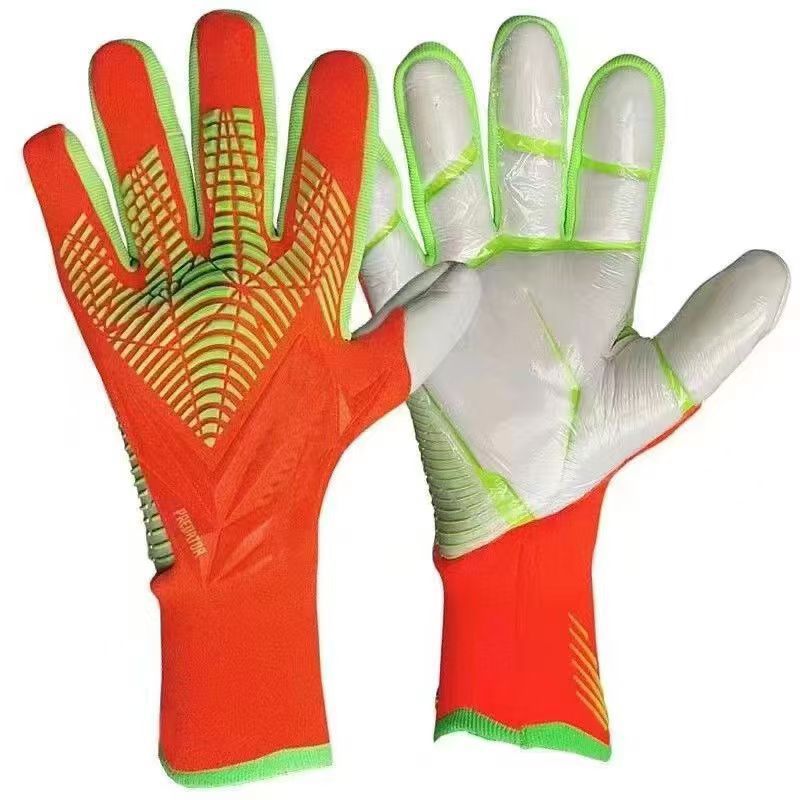 Football goalkeeper goalkeeper gloves Falcon adult children thick latex professional non-slip wear-resistant male manufacturers supply