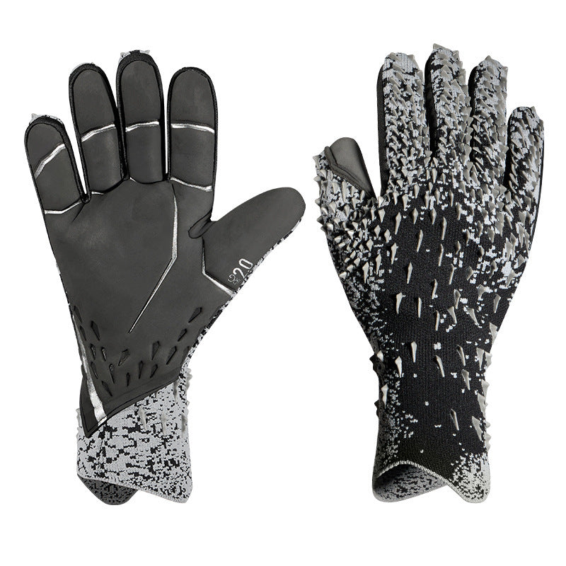 Manufacturers wholesale children's football goalkeeper gloves latex anti-collision door gloves hand guard anti-collision sports protective equipment