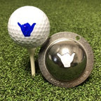 Golf ball scribing ball painting stainless steel variety of choice DIY tool 80 patterns optional