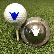 Golf ball scribing ball painting stainless steel variety of choice DIY tool 80 patterns optional