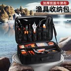 Fishing Gear Tool Bag Multifunctional Fishing Supplies Equipment Storage Box Thickened Fishing Gear Bag Fishing Tools Oxford Cloth Bag