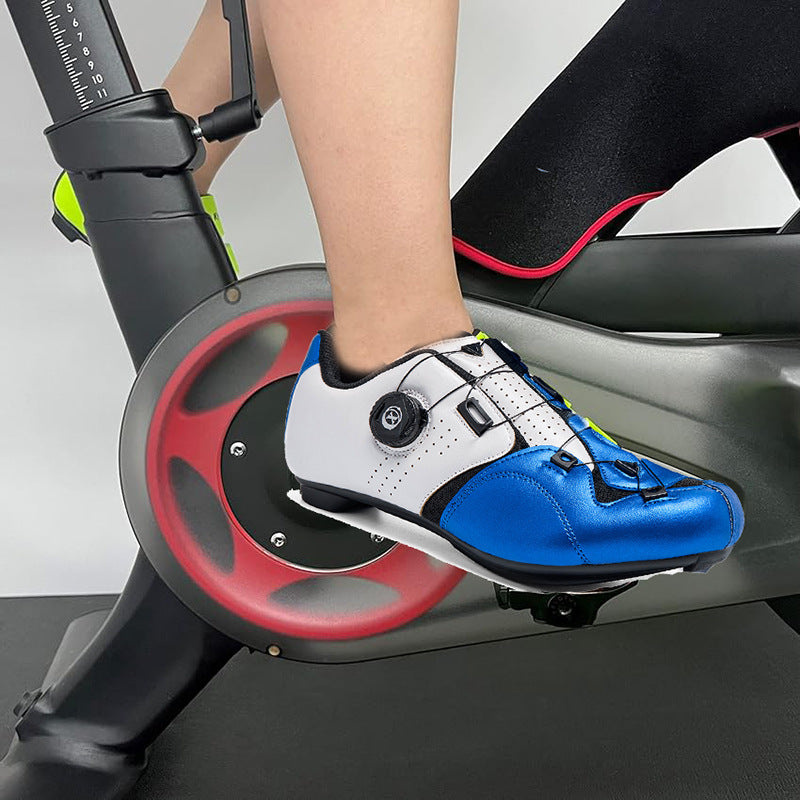 Cross-Border Amazon Locking Cycling Shoes Spring and Summer Locking Shoes for Men and Women Road Cycling Booster Shoes Hard-Soled Mountain Bike Shoes
