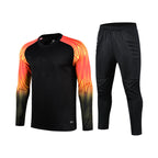 Goalkeeper Uniforms for Kidsren and Adults Thickeneded Protective Goalkeeper Training Uniforms Long-Sleeved Shorts Football Gantry Uniforms Customized