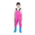 Children's Waterproof Jumpsuit for Playing in Water, Kindergarten Waterproof Clothing for Catching Fish, Wading Shoes, Beach Sun Protection