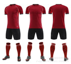 Football Uniform Suit for Men and Women, Adult Football Game Team Uniform, Kidsren's Training Uniform, Football Uniform, Custom Printed Number
