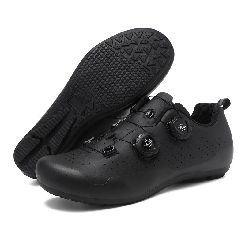 Cross-border foreign trade bicycle shoes cycling shoes men and women road bike lock shoes mountain bike booster shoes hard bottom wholesale