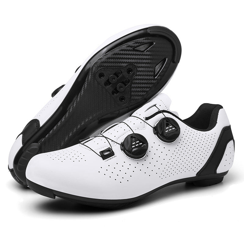 T168 Cross-border New Lockless Cycling Shoes Men's Road Car Lock Shoes Breathable Bicycle Shoes Non-lock Mountain Bicycle Shoes