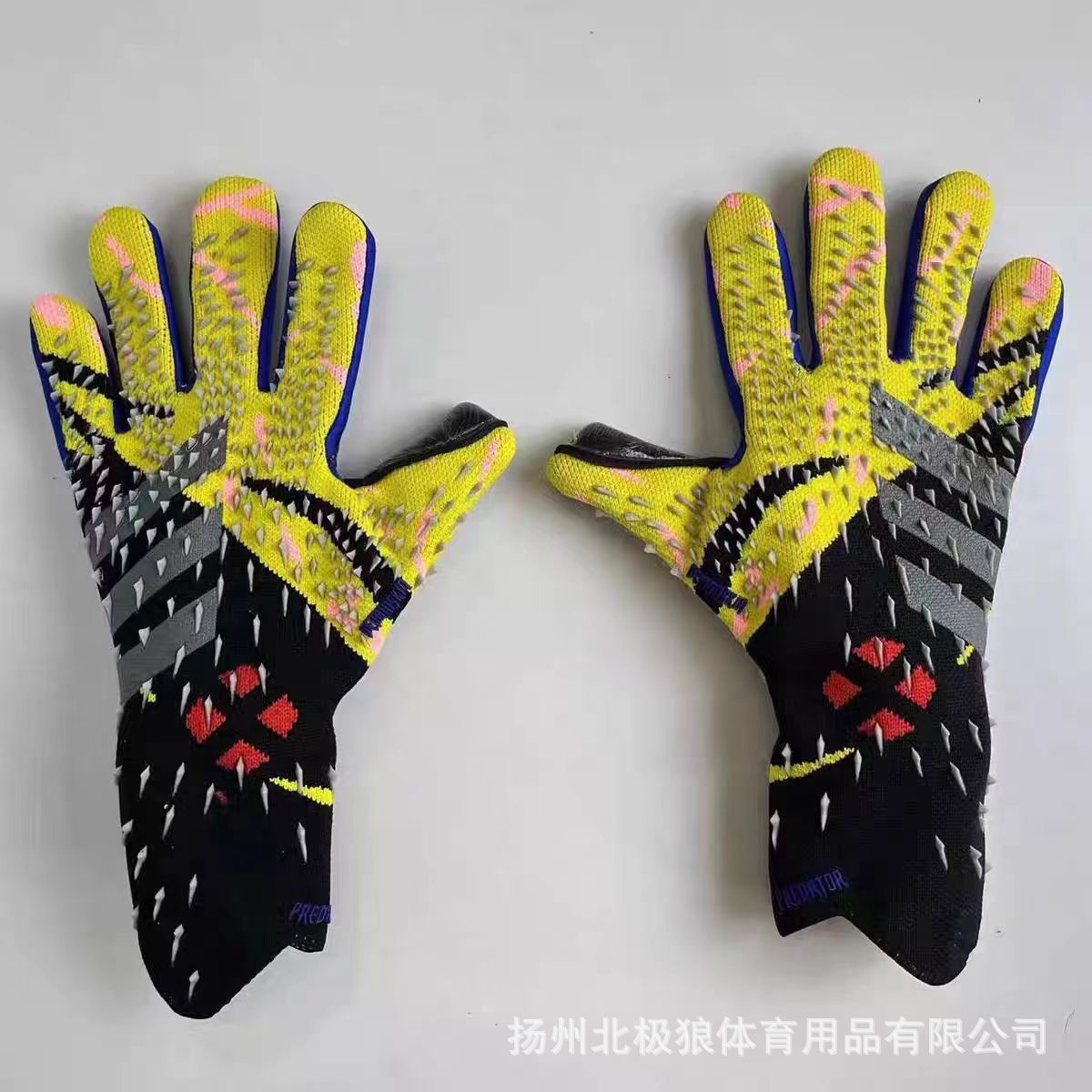 Falcon Football Professional Adult Children Latex Finger Free Comfortable Breathable Wear-Resistant Thickened Goalkeeper Gloves Goalkeeper