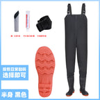 Wholesale water pants rain pants water shoes conjoined catch fish waterproof pants men and women fishing bust leather fork wading pants fishing suit