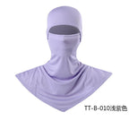 Summer Fishing Full Face Sun Protection Mask Outdoor Dustproof and Anti-Uv Hood Breathable Quick-Drying Sweat-Absorbent Cycling Hood