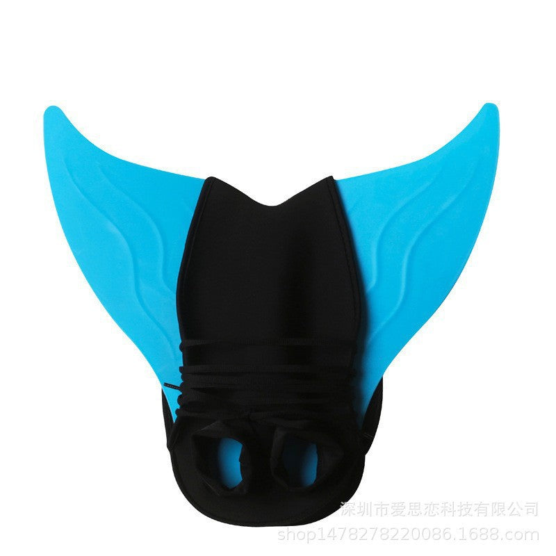 Factory direct supply Net Red new single flippers adult children flippers mermaid conjoined flippers swimming equipment