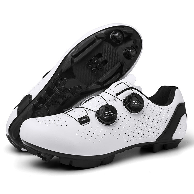 T168 Cross-border New Lockless Cycling Shoes Men's Road Car Lock Shoes Breathable Bicycle Shoes Non-lock Mountain Bicycle Shoes
