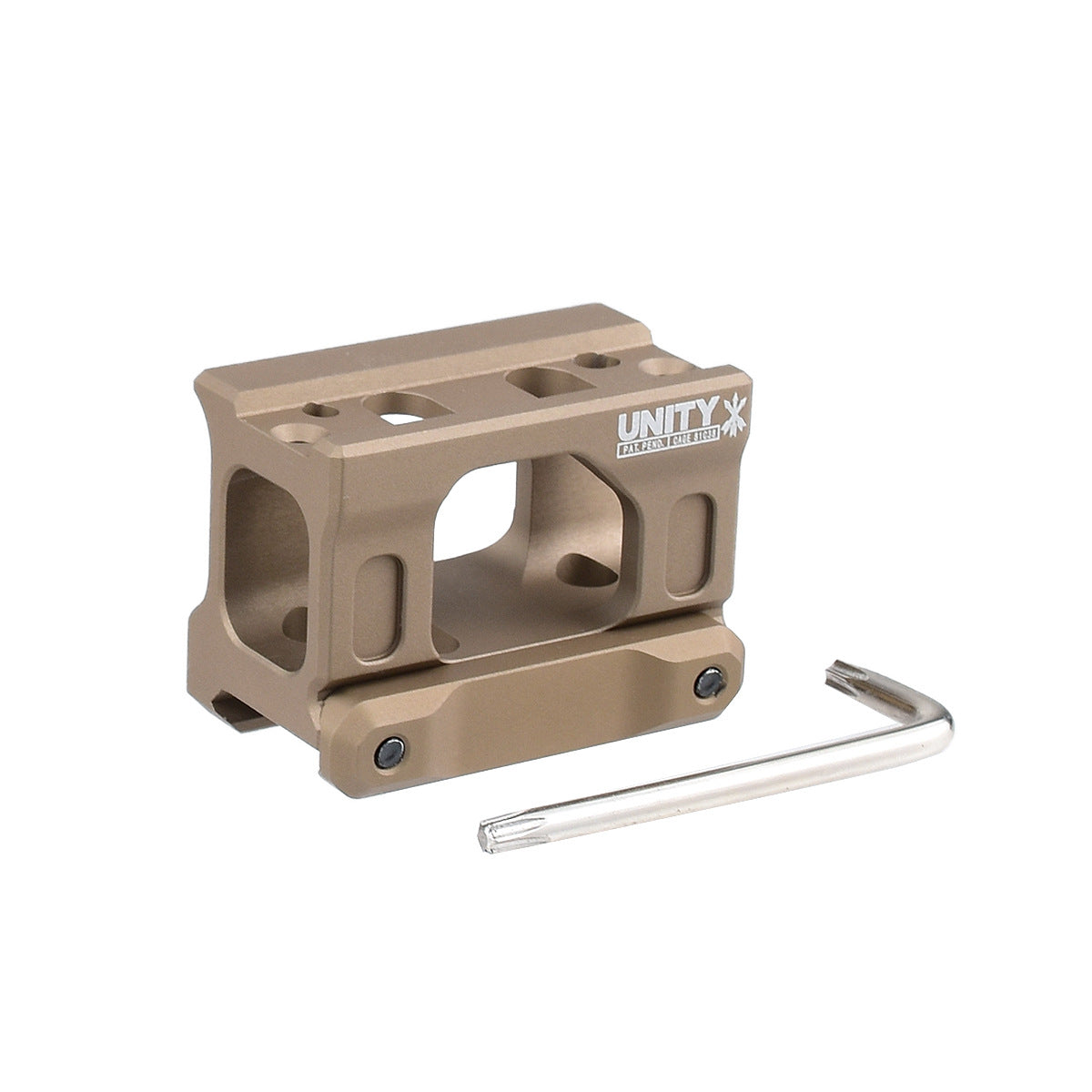 Tactical UN Base T1T2 Bracket HD41/Micro Mount Elevated Metal Base 20mm Card Slot Base