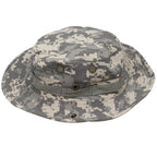 Camouflage Fisherman Hat Summer Hat with Windproof Rope Large Brim Sun Protection Hat Outdoor Hiking Fishing Sun Hat