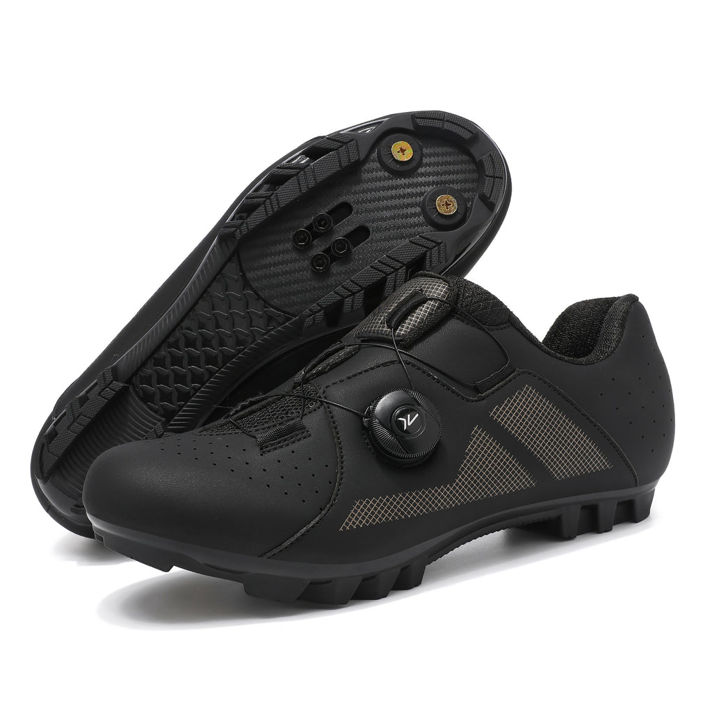 Cross-border foreign trade bicycle shoes cycling shoes men and women road bike lock shoes mountain bike breathable hard bottom wholesale