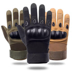 Motorcycle Gloves for Summer Season, Men and Women, for Motorcycle Riding, Outdoor Sports, Fleece-Lined, Thickened, Warm, Cold-Proof, Tactical Gloves