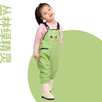 Ganhai Equipment Children's Playing Water Suit Wading Waterproof Pants Kindergarten Beach Fish Strap Rain Shoes Water Pants