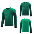 2025 Football Goalkeeper suit Long Sleeve Competition Training Team Uniform Breathable Children's Cross-border Foreign Trade Jersey Printable