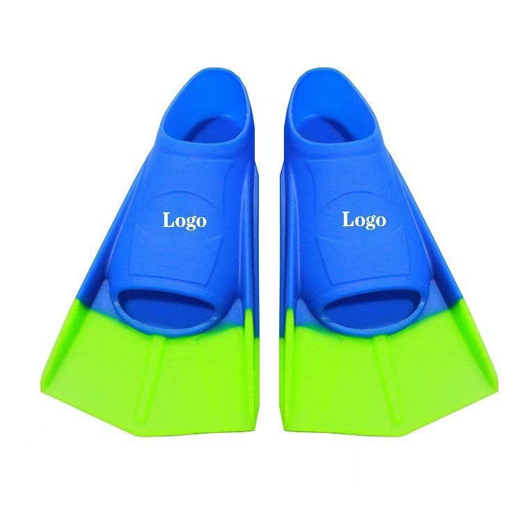 Swimming Fins for Men and Women Freestyle Breaststroke Silicone Short Fins for Adults and Kidsren Professional Lightweight Diving Training Feet