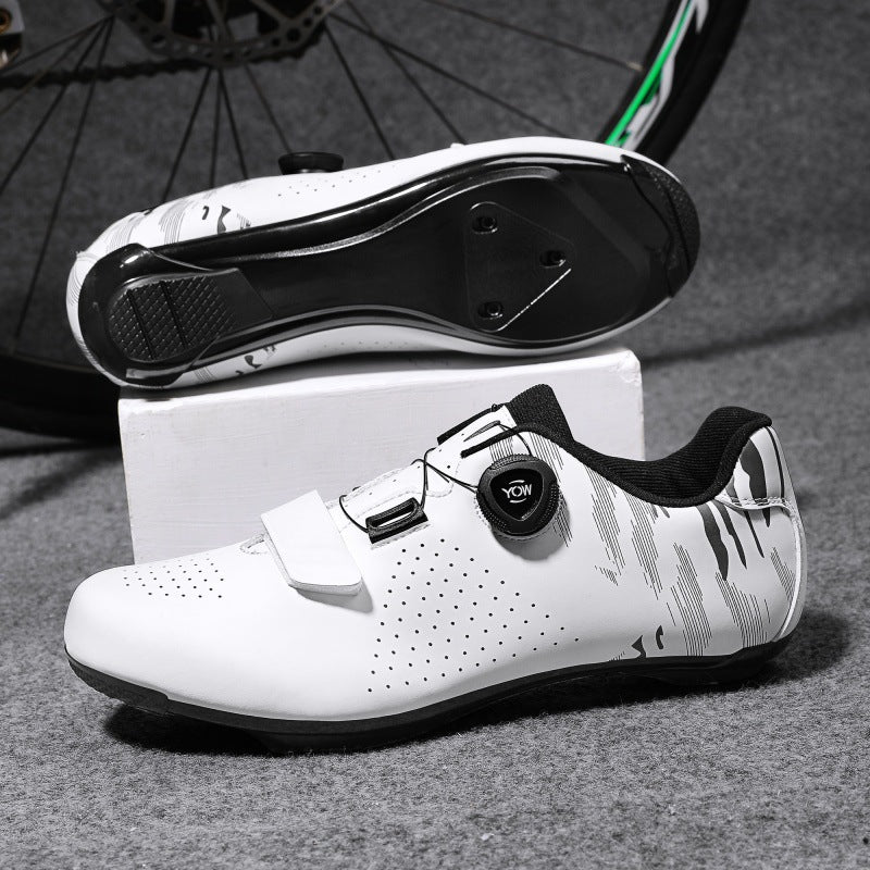 Cross-Border Foreign Trade Bicycle Shoes, Cycling Shoes, Men's and Women's Road Bike Lock Shoes, Mountain Bike Power-Assisted Shoes, Hard Sole Wholesale