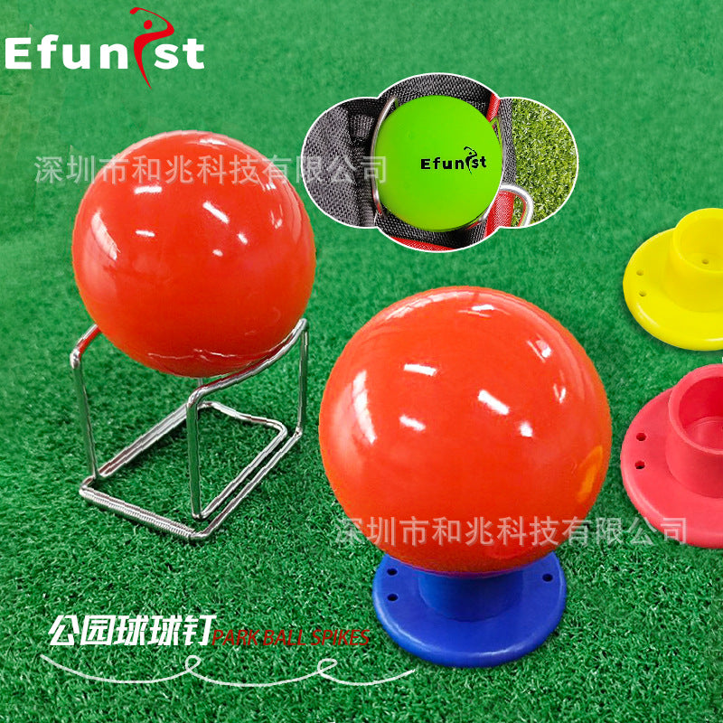 Golf Park Ball 60mm New Three-layer Ball Outdoor LED Luminous Ball Solid Color Night Flash Ball