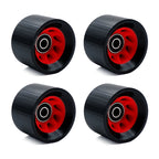 Double-row roller skates wear-resistant carpool four-wheel skates high hardness speed pulley roller skates skateboard universal Pu wheel