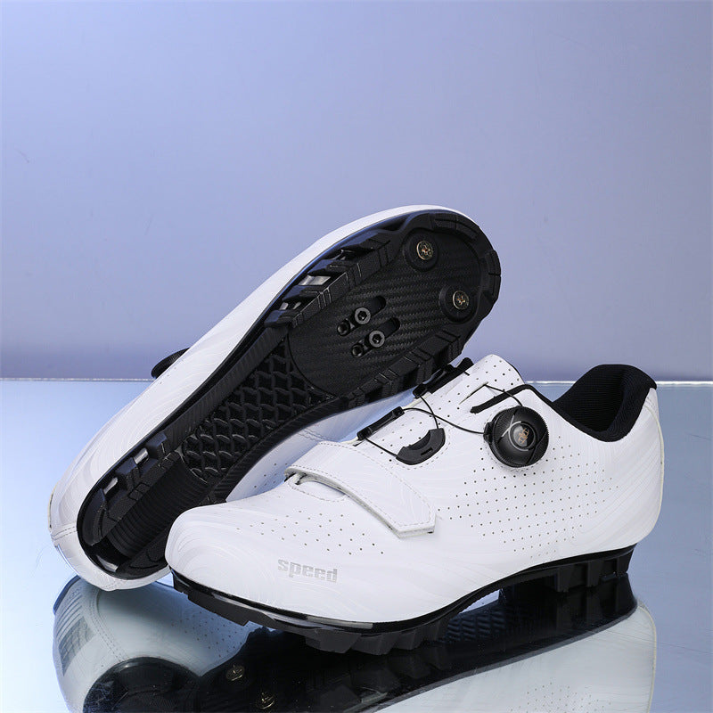 2025 New Cross-border Random Riding Road Men's and Women's Mountain Lock Shoes Bicycle Outdoor Boosting Bicycle Shoes