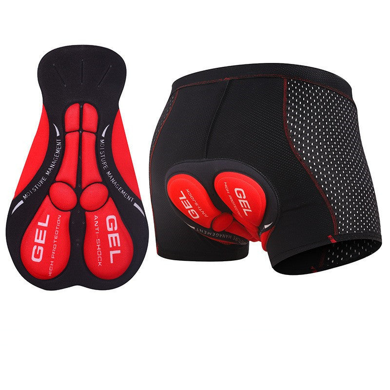 New Cycling Underwear, Thickeneded Breathable Silicone Moisture-Wicking Cycling Clothing, Four-Season Quick-Drying Cycling Pants