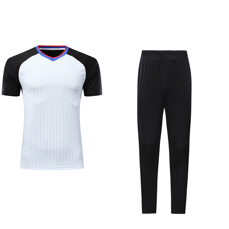 Quick-drying match basketball referee clothes top sweat-absorbent breathable football referee clothes volleyball coach clothes suit short sleeve pass