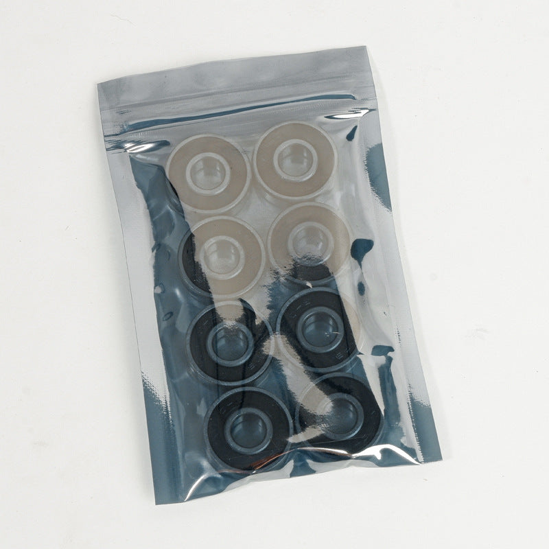 Double row skate wheels 608RS bearing silent skateboard roller skates universal chrome steel high speed color roller
