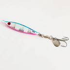 Spanish mackerel iron plate small fat man iron plate luya bait speed sink with sequin hook mackerel cannonball yellow bonito sea fishing shore throwing boat fishing