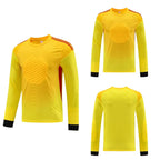 2025 football goalkeeper suit suit men's and women's competition dragon gate suit cross-border foreign trade children's competition breathable long sleeve summer