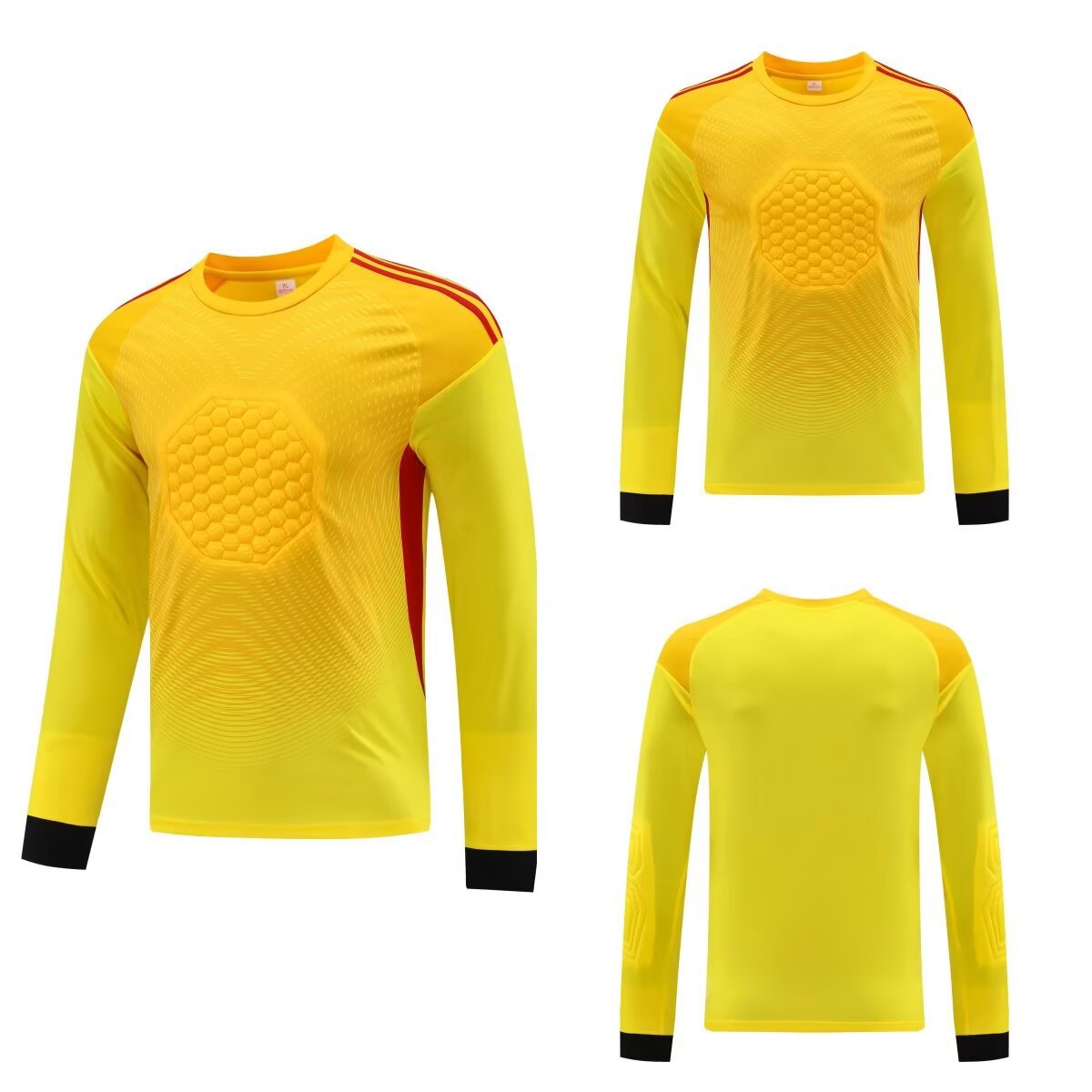 2025 football goalkeeper suit suit men's and women's competition dragon gate suit cross-border foreign trade children's competition breathable long sleeve summer