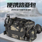 New Fishing Gear Luya Bag Waist Bag Crossbody Multifunctional Storage Bag Waterproof Bag Large Capacity Fish Rod Bag Accessories Bag